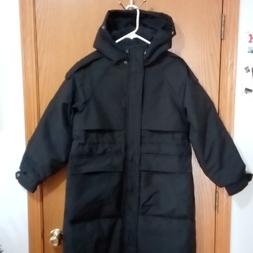 Black Men's Winter Coat